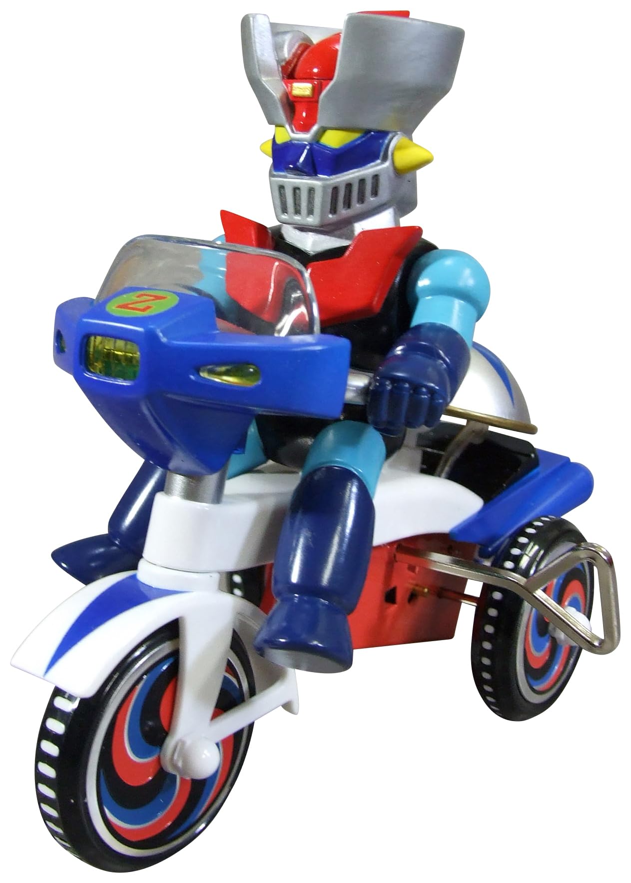 ART STORM EX Трехколесный велосипед Серия 2-я Мазингер Зет Ретро Цвет Тип Б Фигурка-трехколесный велосипед  Мазингер Зет  Версия выпуска. Заводиться