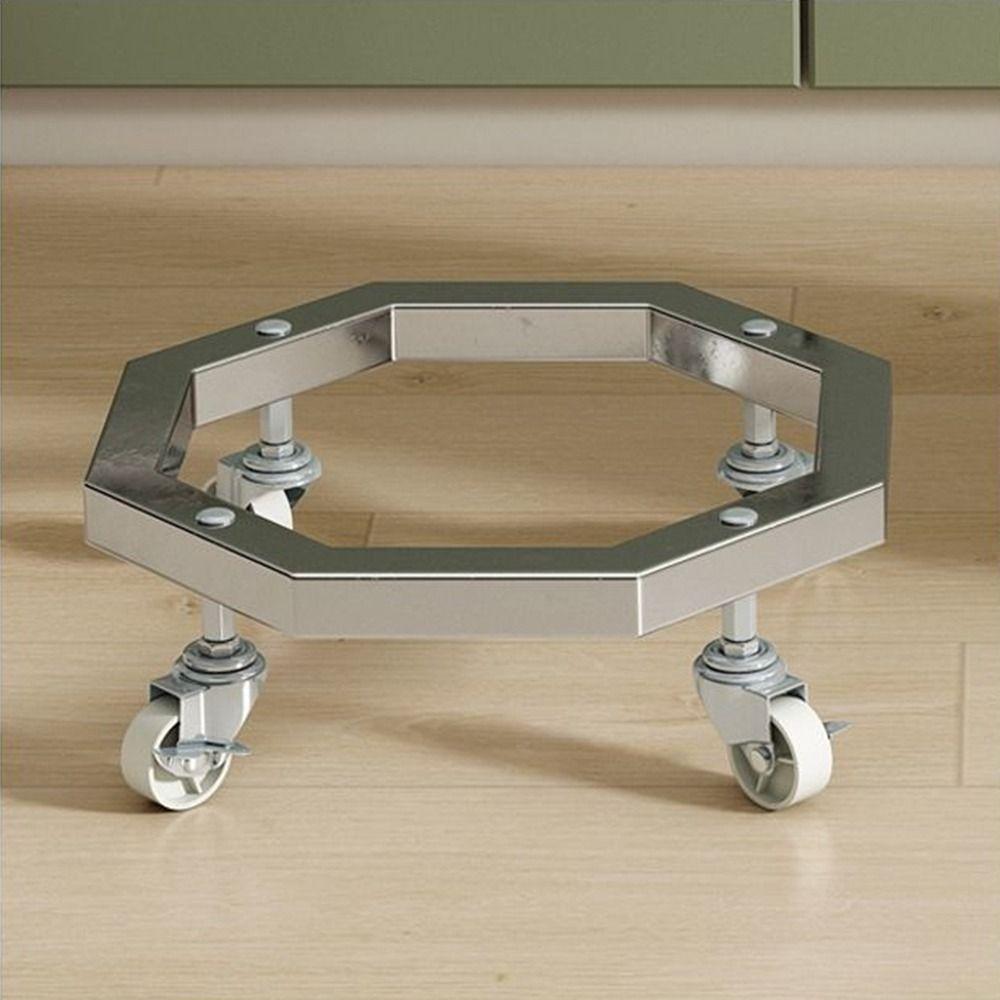 Movable Mobile Propane Tray Brake Cylinder Holder Safe Fixed Tank Roller Stand  Kitchen