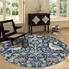 Simple Dots Print Round Rug Cartoon Rainbow Sun Machine Washable Circular Carpet Runner Non Slip Circle Area Rug Carpet Mat