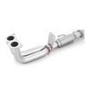 Silver Exhaust Manifold Header Stainless Steel For Honda Prelude Non-SH Models 1997-2001