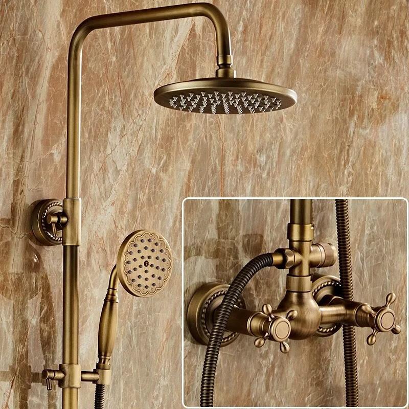 Antique All-Copper Shower Set