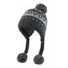 Nordic Styles Knit Cap Elastic Polyester Blend Lightweight Cold Protections Unisex Outdoor Winter Hat For Women and Girls