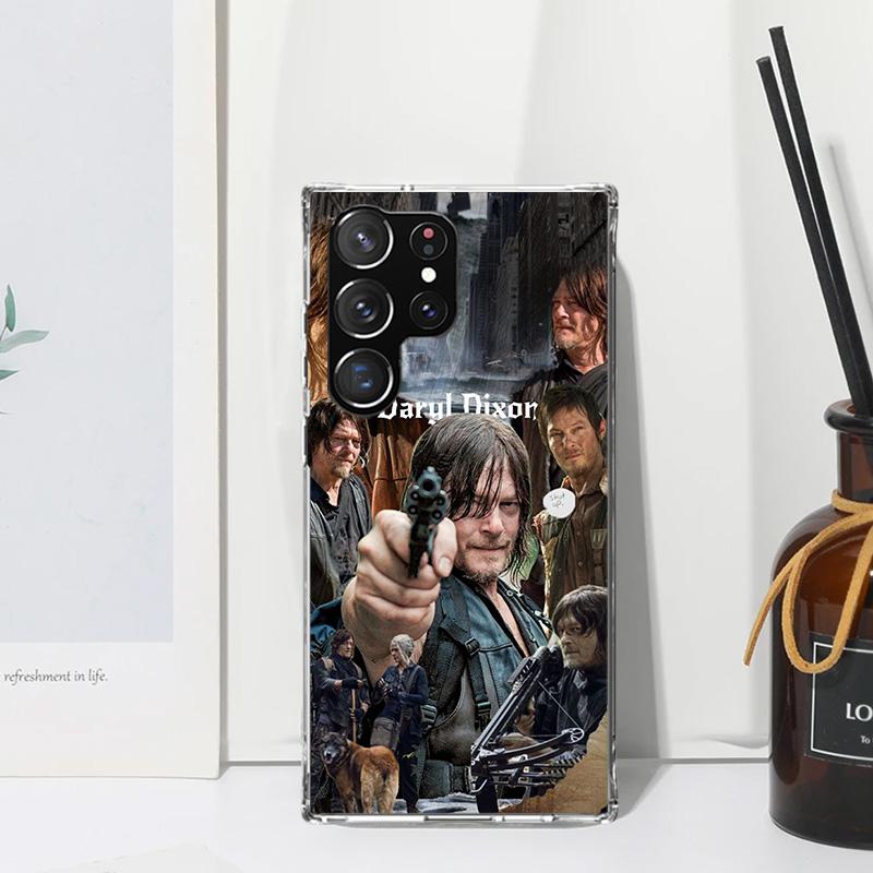 The Walking Dead Daryl Dixon Phone Case For Samsung Galaxy S24 S23 S22 S21 Fe S20 Ultra S10 S9 + S8 Plus S10E Art Fundas Back Co