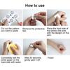 Glow In Dark Temporary Tattoo Stickers Temporary Waterproof Long Lasting Tattoos Stickers