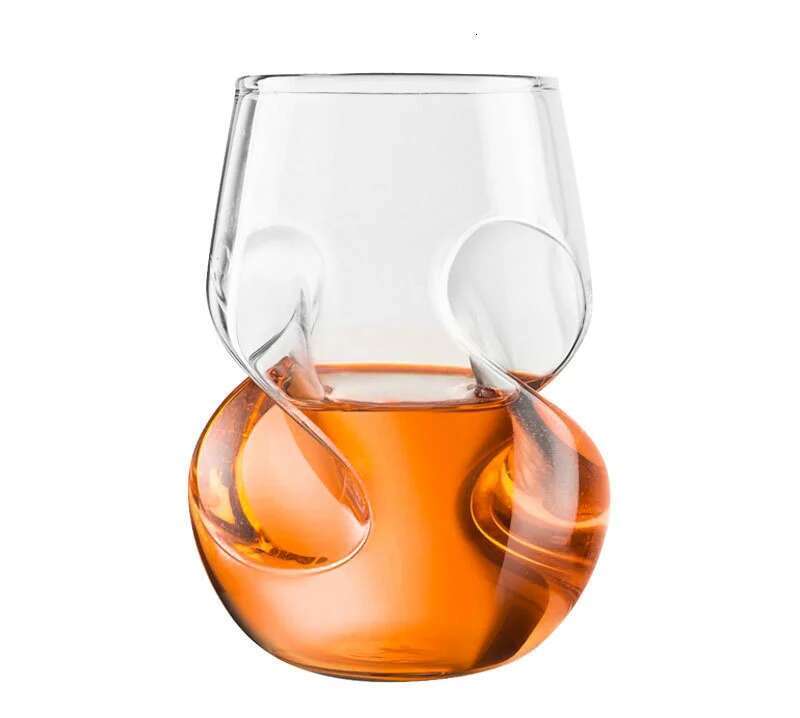 

Thumb Whiskey Tasting Cup Classical Crystal Glassware Wine Glass Twisted Art Liquor Chivas Vodka Tumbler Snifter Beer Drink Mug 430ml