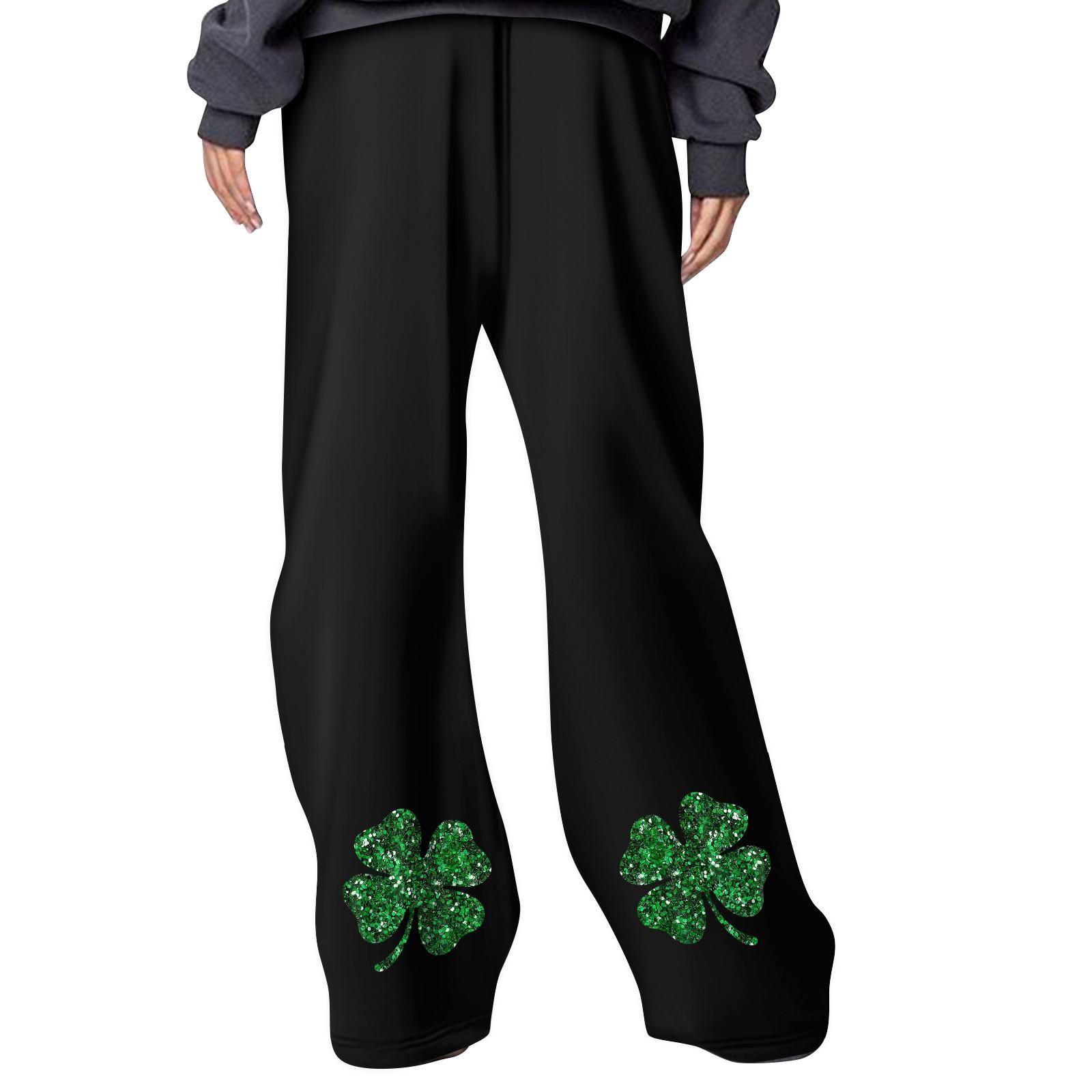 

Женская рабочая одежда, спортивные штаны, повседневные свободные флисовые брюки для бега с высокой талией, женские спортивные штаны, повседневные брюки, штаны для йоги, домашняя одежда M чёрный