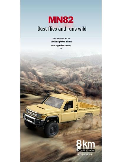 Toyota Officially Licensed RC LC79 Pickup Truck Model Car