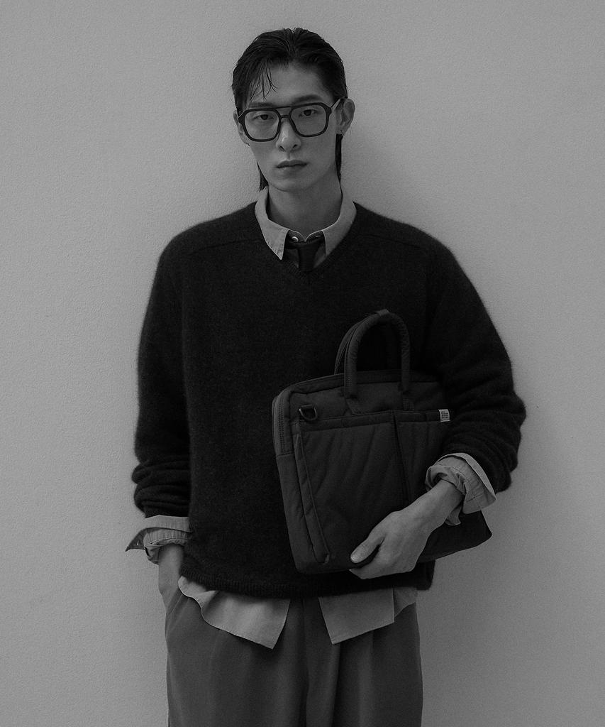 Sweetch City Boys Slim Briefcase 001 Graphite