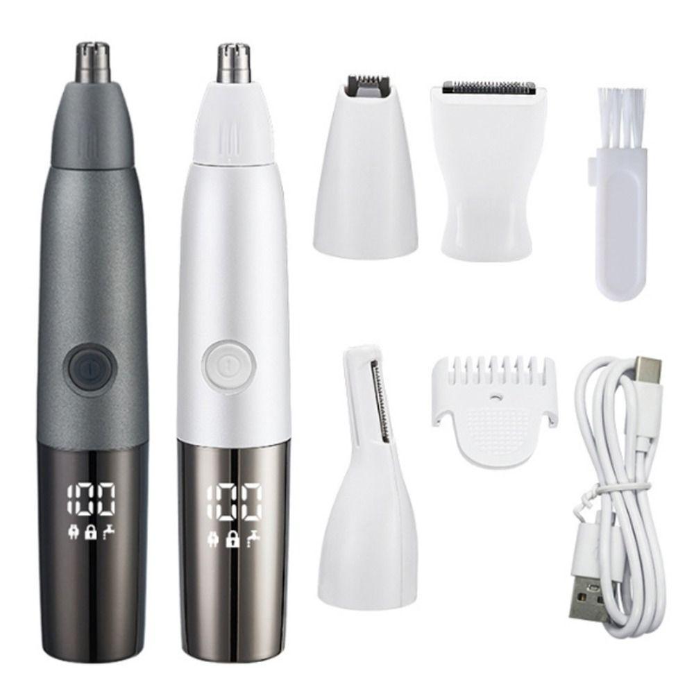 Gentle Eyebrow Trimmer Painless Nose Hair Remover Electric Nose Hair Trimmer  Wet and Dry Hair