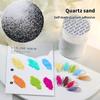 Nagelverstärkung Quarzsand Multifunktionaler Farbmalerei Klebstoff Tippen Gradient Klebstoff Material DIY Pulver Gips