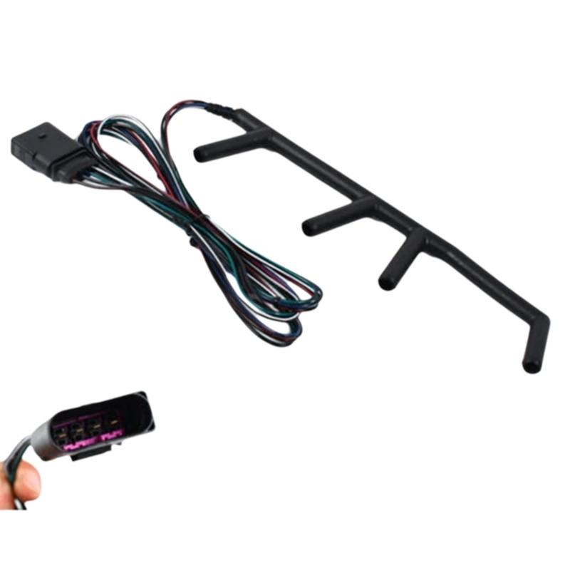 Replacement Accessories Crude Oil 4 Wire Diesels Glow Plug Harness Waterproof for 038971220C 904-090 Easy Installation