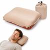 Self-Inflating Travel Pillow Lightweight Compressible Portable Outdoor Neck Pillow for Road Trips, Camping, Hiking & Flights