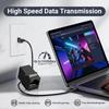 1/3/5PCS Cat6 RJ45 Keystone Coupler Network Ethernet Dual Straight Head Lan Cable Connectors Internet CAT 6 6a Extender Plug