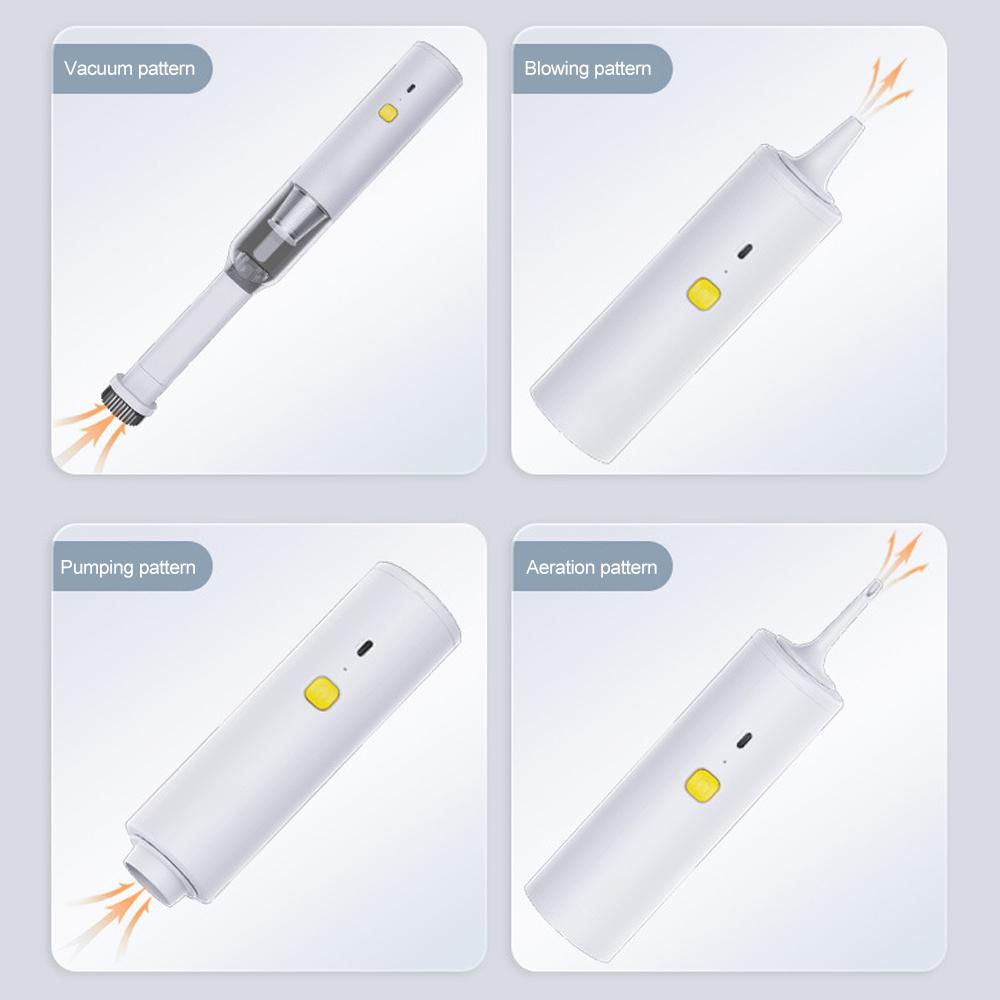 180000pa Rankinis dulkių siurblys Namams Automobiliui Mini Belaidis Dulkių Siurblys 120w Didelės Galios Super Siurbimo Dulkių Siurblys Namams Automobiliui