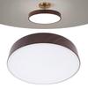 Modern LED Ceiling Light Minimalist Round Ceiling Lamp Fixture with Remote 3 Color Temperature Stepless Dimming for Living Room Bedroom Laundry Room