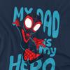Spidey und seine erstaunlichen Freunde Kinder/Kinder Papa Held Miles Morales T-Shirt