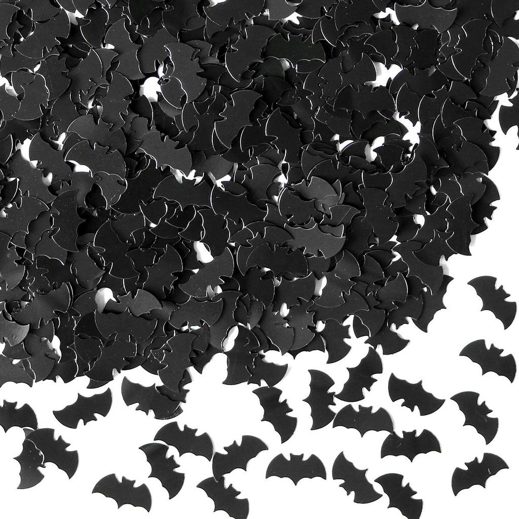 2025 Halloween Decor: Pumpkin, Ghost, Bat, Spider PVC Sequin Confetti for Table Scatter