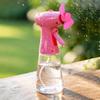 Battery Operated Handheld Misting Fan Water Spray Portable Mist Fan Water Spray Fan  Beach Camping