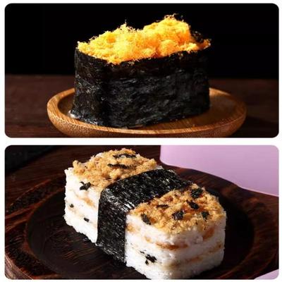 Onigiri Form 6er Pack Musubi Pressform Set, 2 Musubi Maker, 2 Reiskellen, 2 Klassische Dreieckige Reisbällchen Form Maker Sushi Form