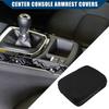 Car Center Console Armrest Covers for Mazda 3 2006-2013 Neoprene Fabric Black