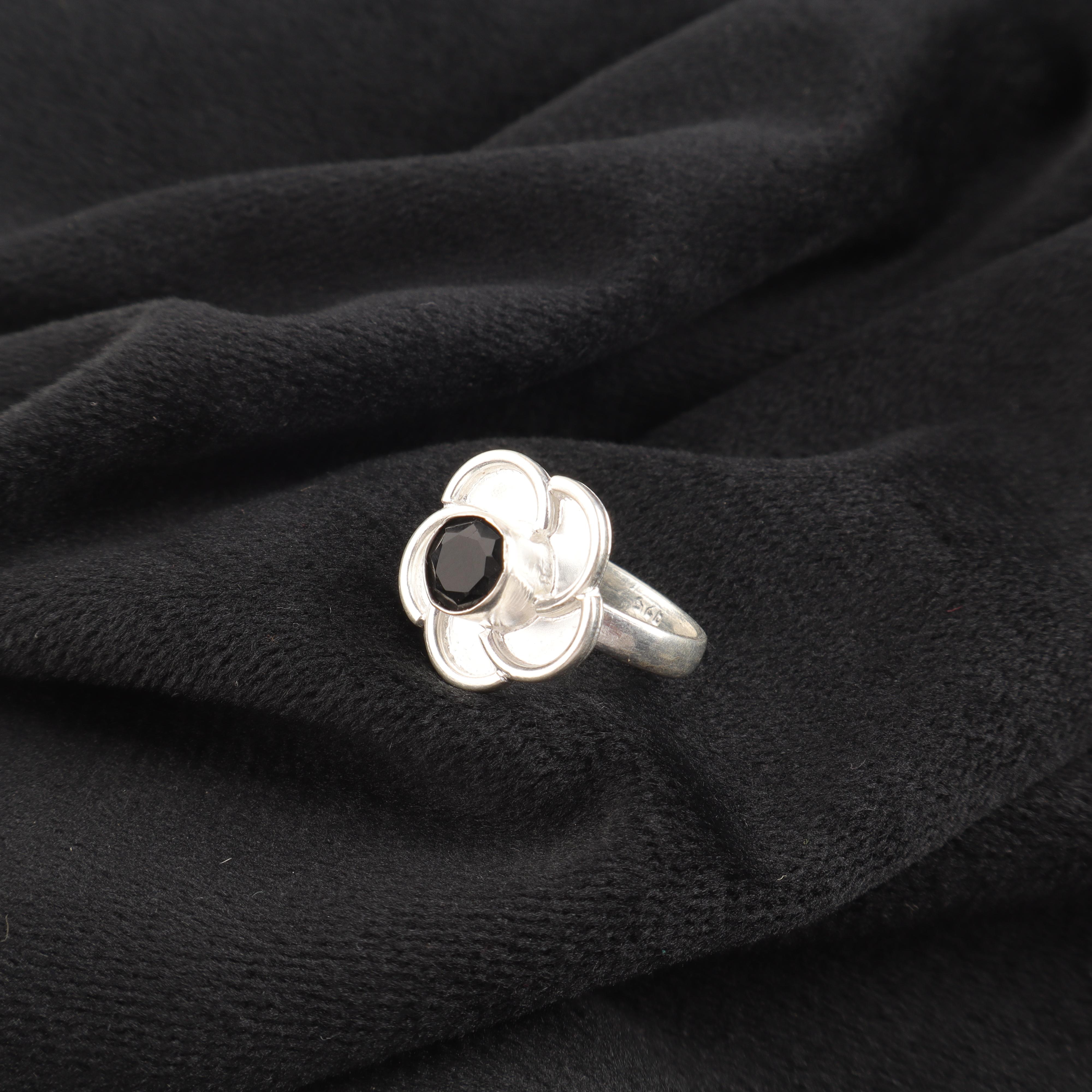 

Украшения из драгоценного камня черный оникс, серебро 925 пробы, привлекательное серебряное кольцо, кольцо ручной работы, женские украшения для свадебного подарка 12 чёрный