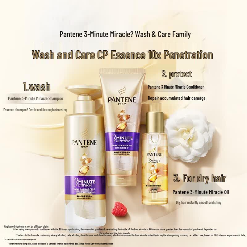 Pantene 3-Minute Miracle Multi-Effect Damage Repair Hair Conditioner