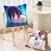 Fashion Hot Girl Reze Anime Pillow Case Cushion Cover Decor Home Throw Pillow Covers For Couch Camping Pillow Cover Decorations