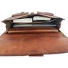 Handmade Men's Genuine Leather Vintage Laptop Messenger Briefcase Bag Satchel