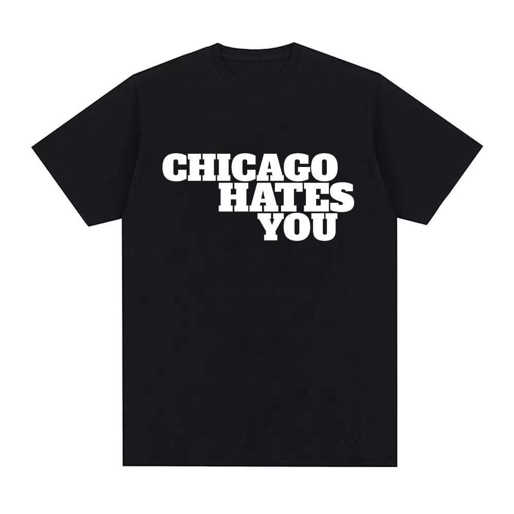 Рэпер Chief Keef Chicago Hates You Same Style Мужская футболка Модная хип-хоп футболка большого размера Детские хлопковые футболки с коротким рукавом S