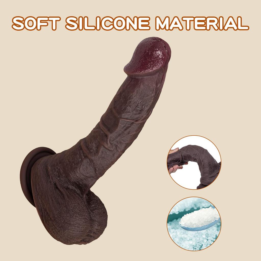 Telescopic Vibrator Dildo Heating Realistic Big Penis Female Vagina Massager Anal Plug Masturbator Sexy Adult Sex Toys For Women