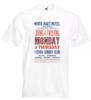 The Who Detours T Shirt White Hart Hotel Acton Pete Townshend Roger Daltrey