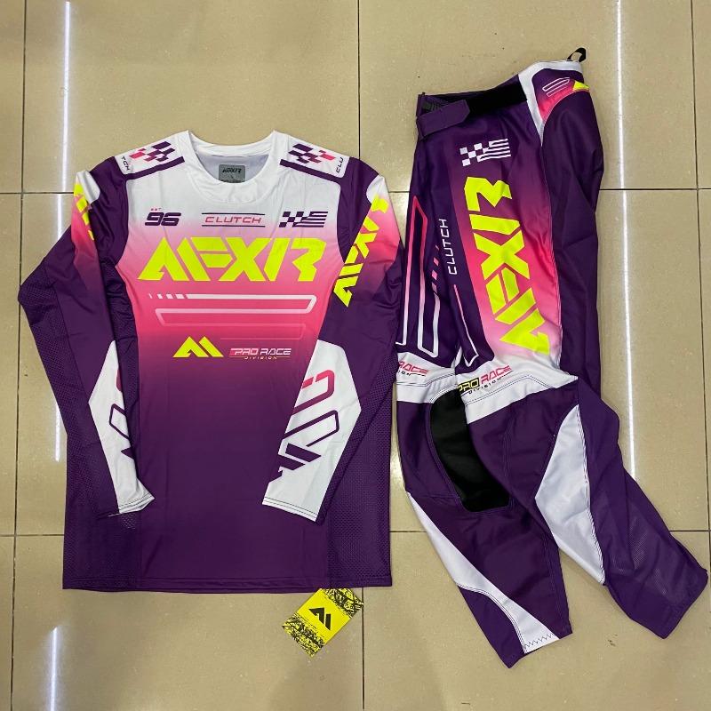 Motorcycle Clothing Set Off Road MX Jersey Pants Set Dirt Bike Combo Gear Set Racing Motocross Set