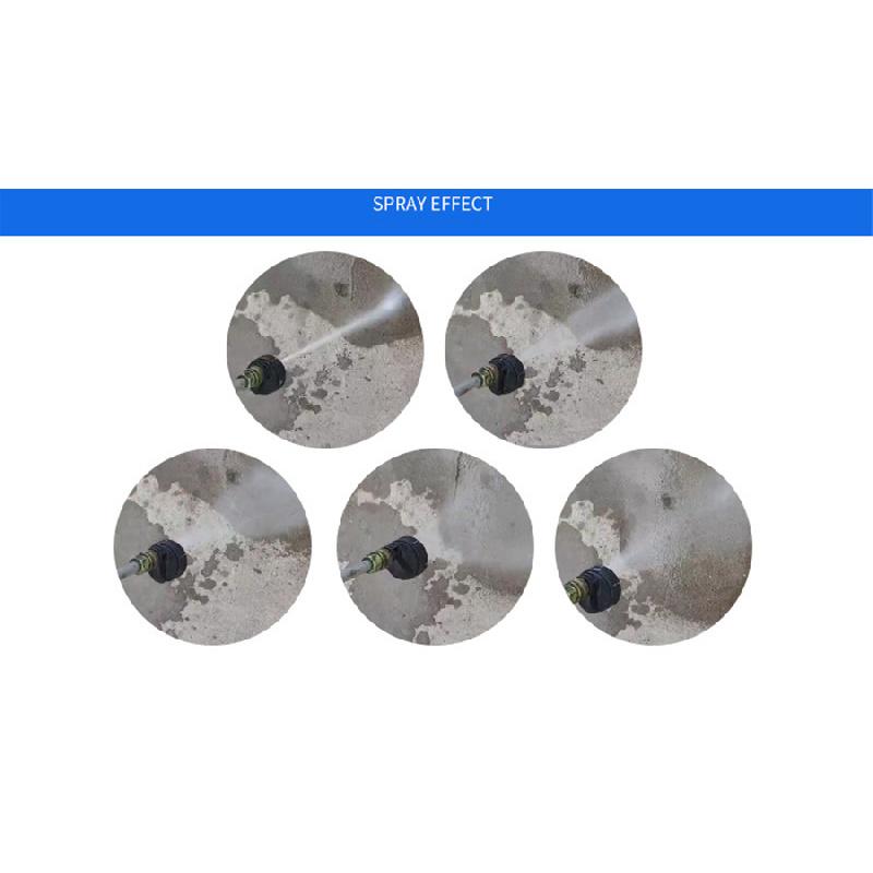 1x 5-in-1 Multifunktionsdüse für WORX Hydroshot WG629E/630/644 Reinigungsgerät