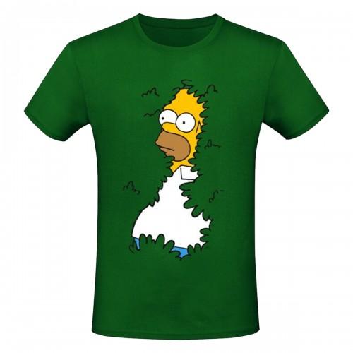 The Simpsons Unisex Adult Homer Simpson Bush T-Shirt