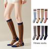 Womens Custom Performance Mid-Calf Sport Socks Anti-Slip Tassel No Show Comfort Design Quick Dry Spandex Cotton Antibacterial