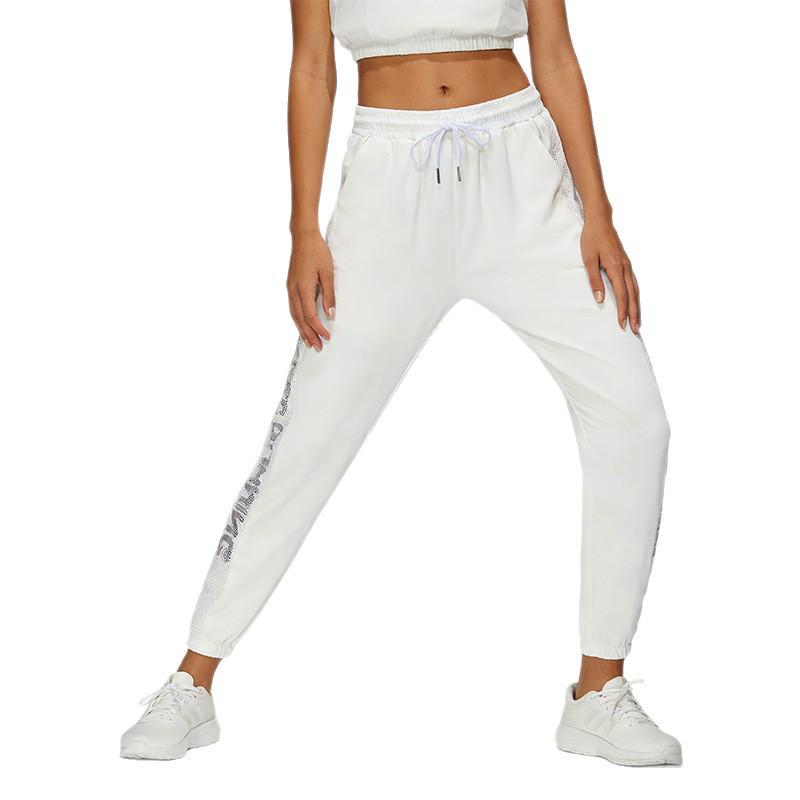Lightweight Breathable Cropped Joggers - Loose Fit Harem Style for Daily Wear