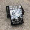 High Quality NEW One Piece Creative Cool Special Cigarette Case Monkey D. Luffy Zoro Nami Sanji Wanted Aluminum Alloy Cigarette Case