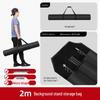 Borsa per Supporto Luce Fotografica e Ombrello in Tessuto Spesso con Supporto Sfondo Portatile da 2M