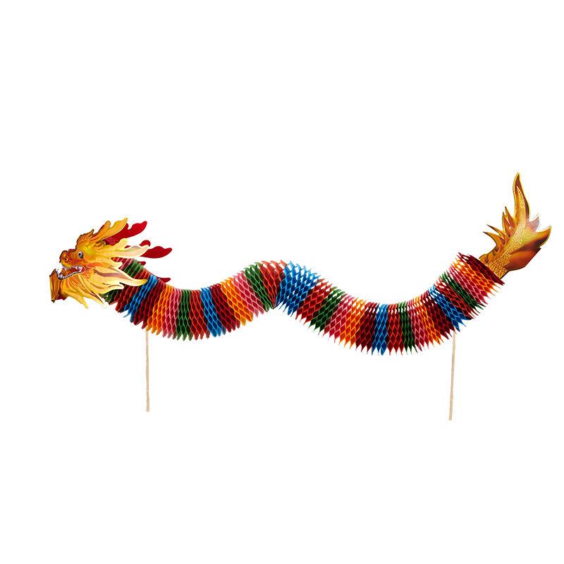 Year of the Horse Dragon Dance DIY Pull Flower Kit - Spring Festival Parent-Child Wedding Decor