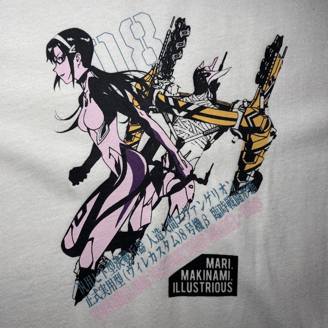

[USED] Evangelion: New Theatrical Edition T-shirt, Makinami Mari Illustrious, Anime T-shirt, Official