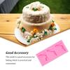 3 Grid High-heeled Shoes Shape Mold Stylish Replacement Kitchen Bakery Fondant Cake Art Crafts Mould Accessories