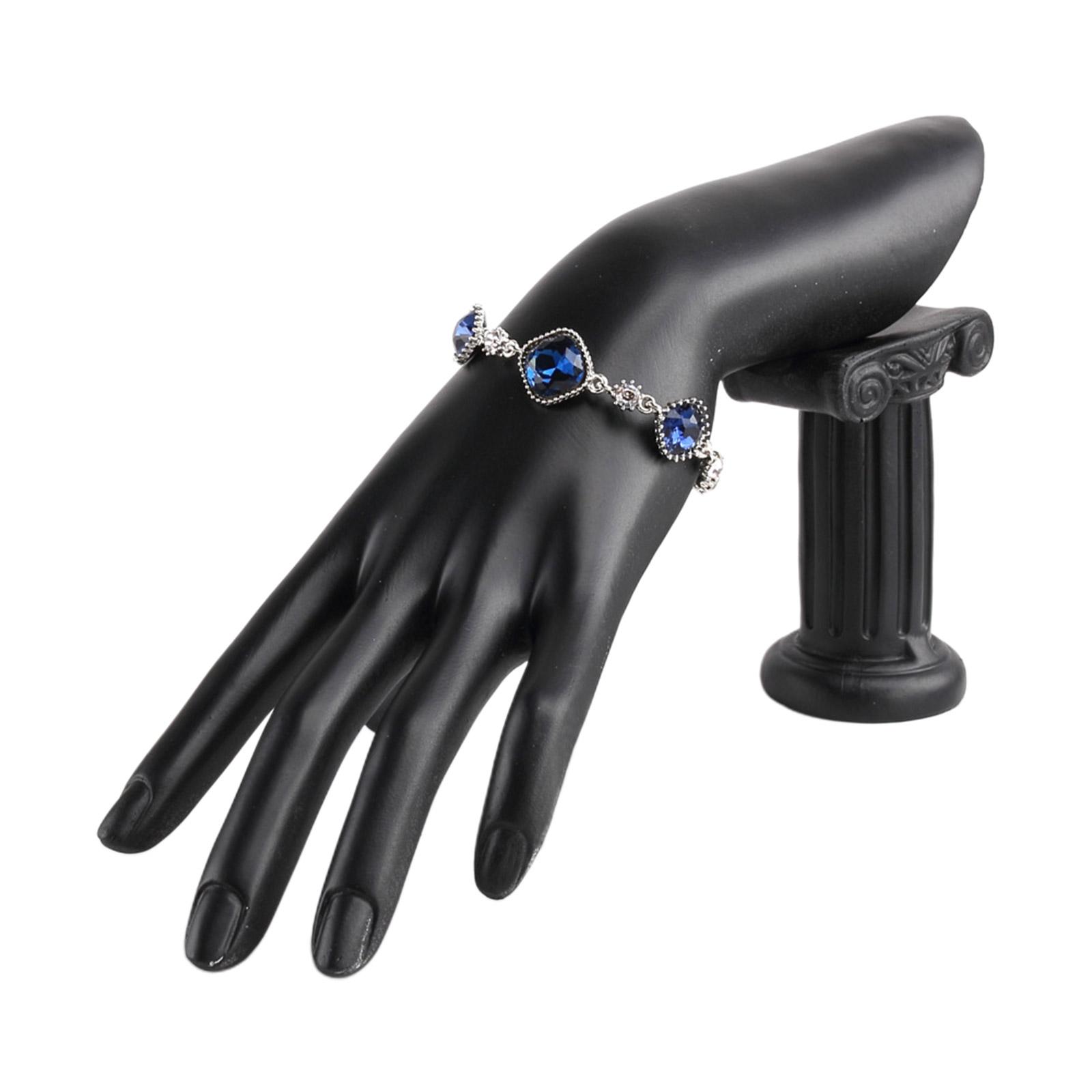 

Mannequin Hand Jewelry Organizer Bracelet Rings Watch Gloves Display Holder Jewelry Bangle Display Stand Hand Model чёрный