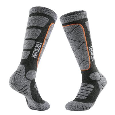 Cozycube Ski and Snowboard Antibacterial and and Comfortable for Outdoor Unisex Socks, Odor-Resistant, Warm, Breathable, Sweat-Wicking, Quick-Drying,