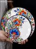 Exquisite Ceramic Plate Western Food Steak Plate Household Hand-painted Porcelain Dinner Plates Salad Bowl Kitchen Accessories
