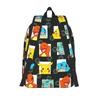 Fashion Pokemon Logo Backpack  Mochilas Daily Office Work Large Capacity Rucksack