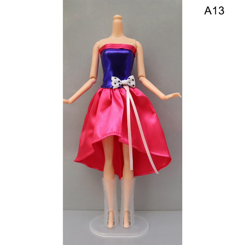 1Set Fashion Outfits for 1/6 Doll Casual Skirt Vest Shirt Pants Dress Dollhouse Accessories Clothes