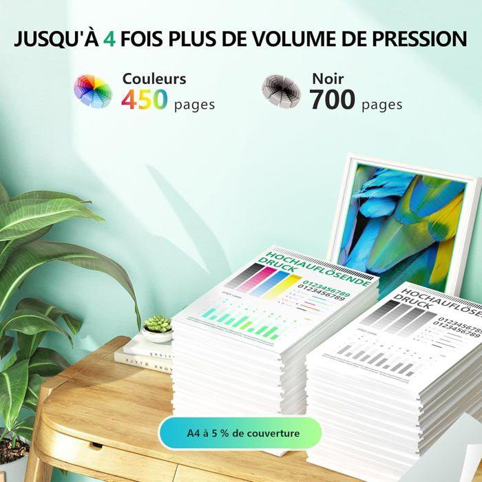 Ink Cartridge 305XL - Compatible HP - 2 Pieces - Black and Color - 700 Pages Black, 450 Pages Color