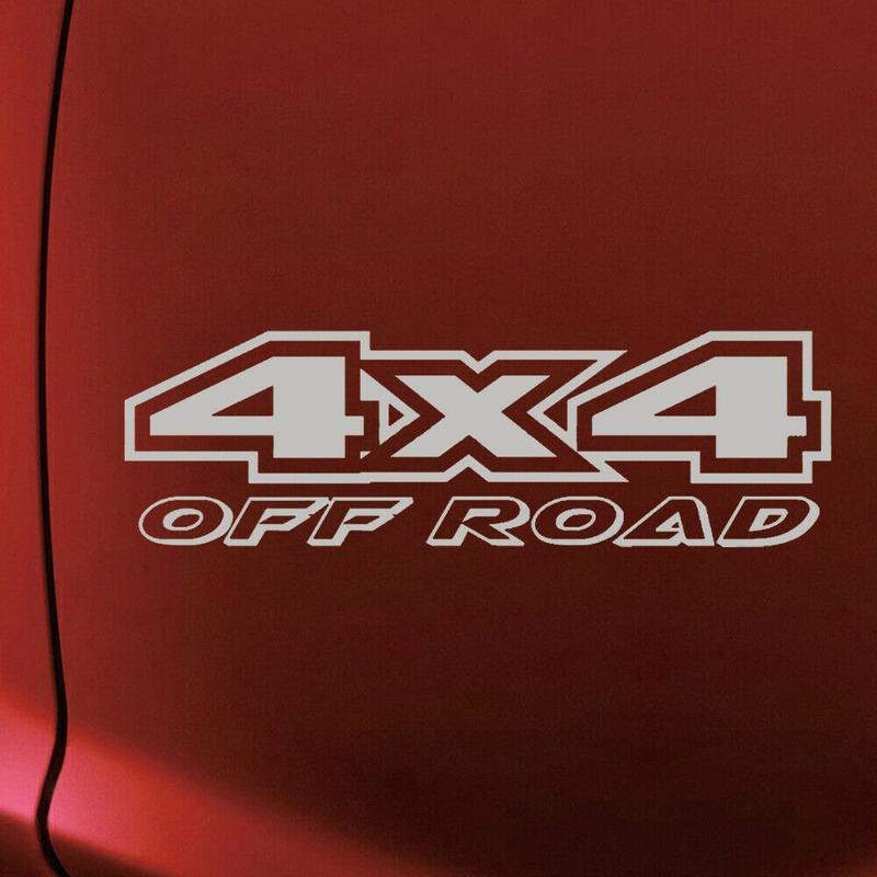 4X4 Off-road Reflexní samolepka Vyřezávané dveře Kufr Nárazník Obtisky SUV pickup Vodotěsné samolepky na auto Exteriér příslušenství
