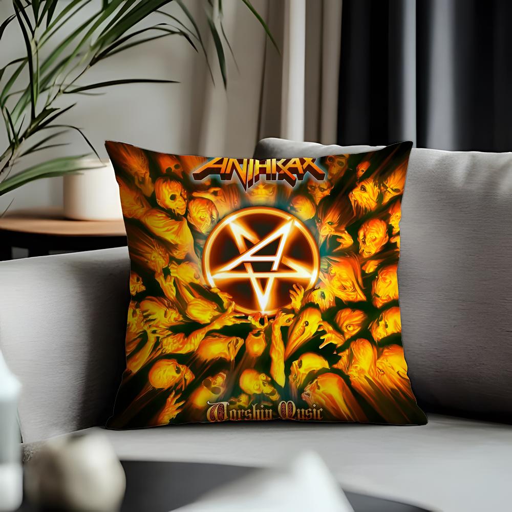 Fashion Aanthraxiou Cushion Cover Antidustmite Pillowcase Invisible Zipper Silky Short Plush Sofa Cushion Cover