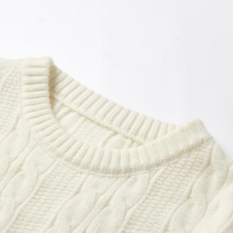 Autumn And Winter American Men'S Knitted Base Sweater New Trendy Versatile Wide Half High Collar Knitted Sweater